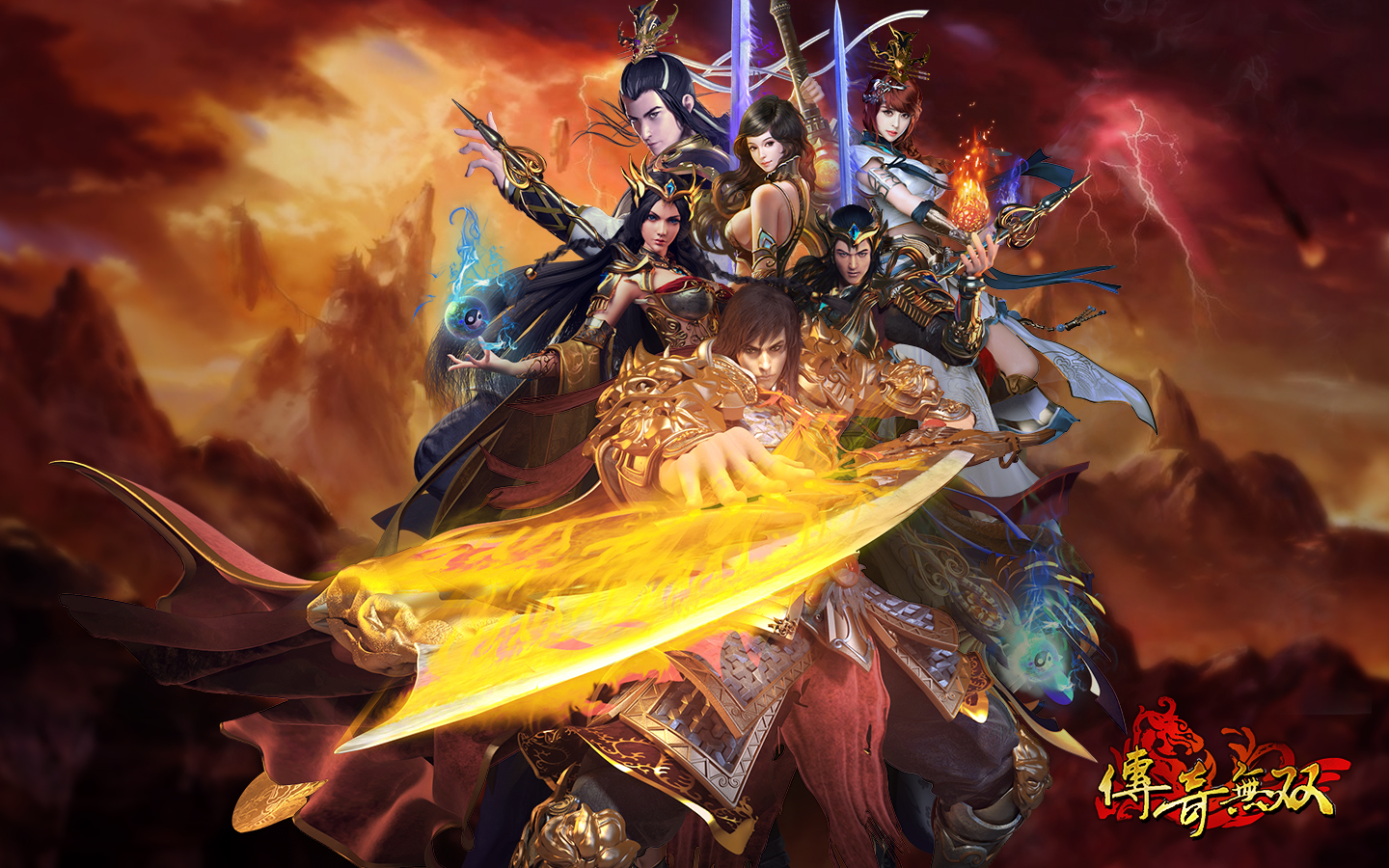 《传世无双之金装裁决》手游：2025元神合击攻略，六套组合技助你跨服称王！(图4)